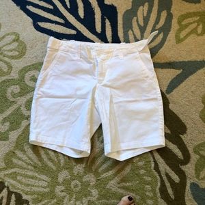 White Shorts